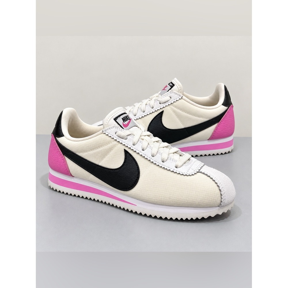 Nike Wmns Classic Cortez Premium China Rose Pink 905614-106 Womens Size 6.5